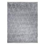 Moroccan Wool Rug Grey / 8x10