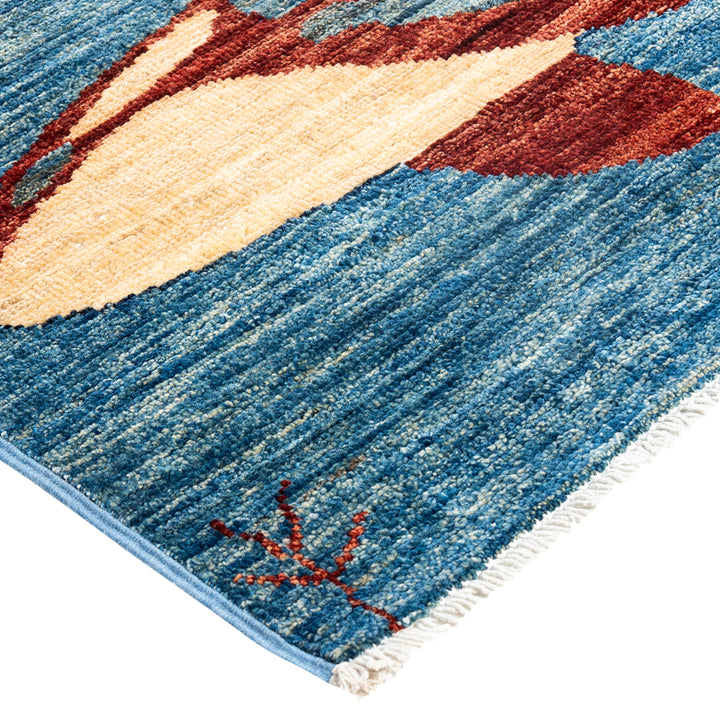 Traditional Serapi Wool Rug - 6' x 8'10"