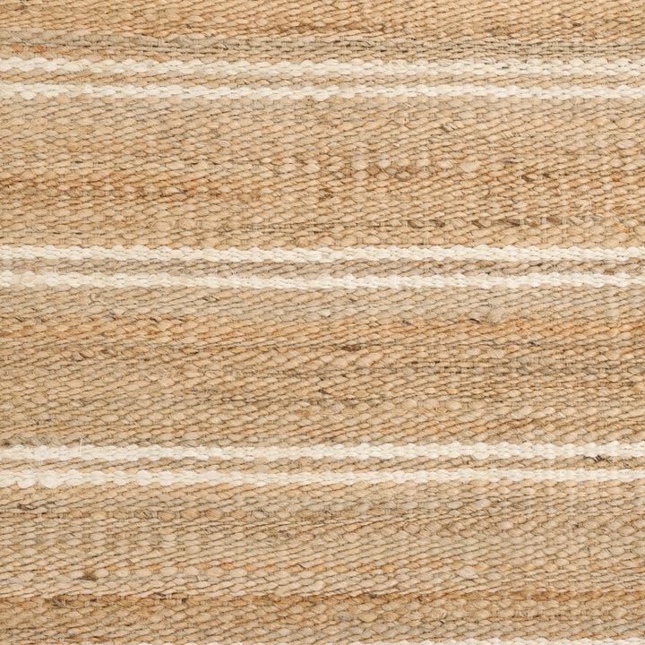 Transitional Jute Wool Rug - 8' x 10' Natural