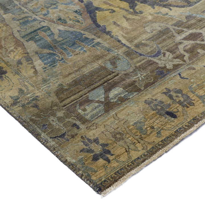 Brown Alchemy Transitional Wool Rug - 8'6" x 12'5"