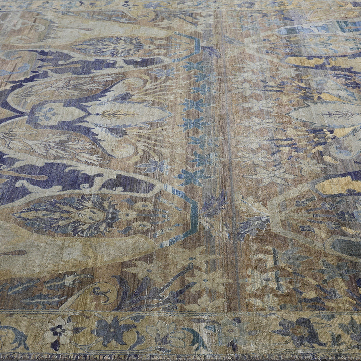 Brown Alchemy Transitional Wool Rug - 8'6" x 12'5"