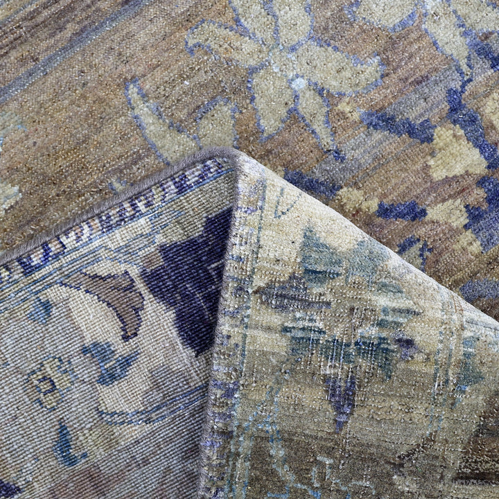 Brown Alchemy Transitional Wool Rug - 8'6" x 12'5"