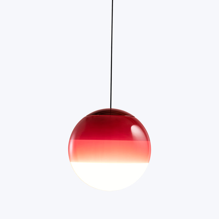 Dipping Light Pendant Small / Burgundy