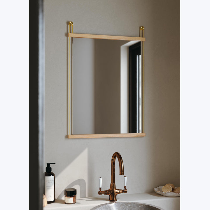 Suspended Small Mirror