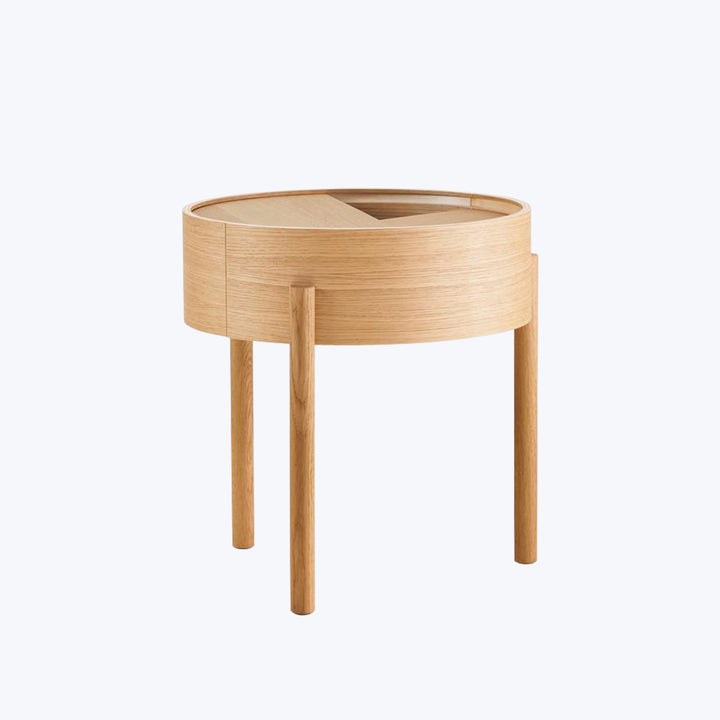 Arc Side Table Oiled Oak