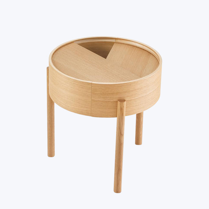 Arc Side Table Oiled Oak