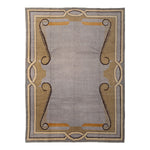 Brown Transitional Wool Rug - 9'1" x 11'10"