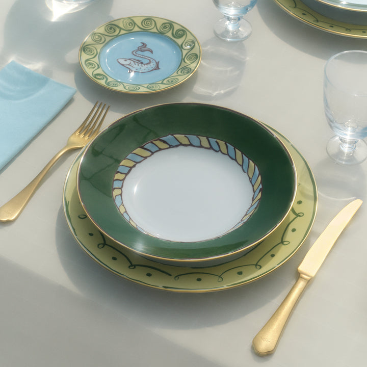 Il Viaggio di Nettuno Bread Plate