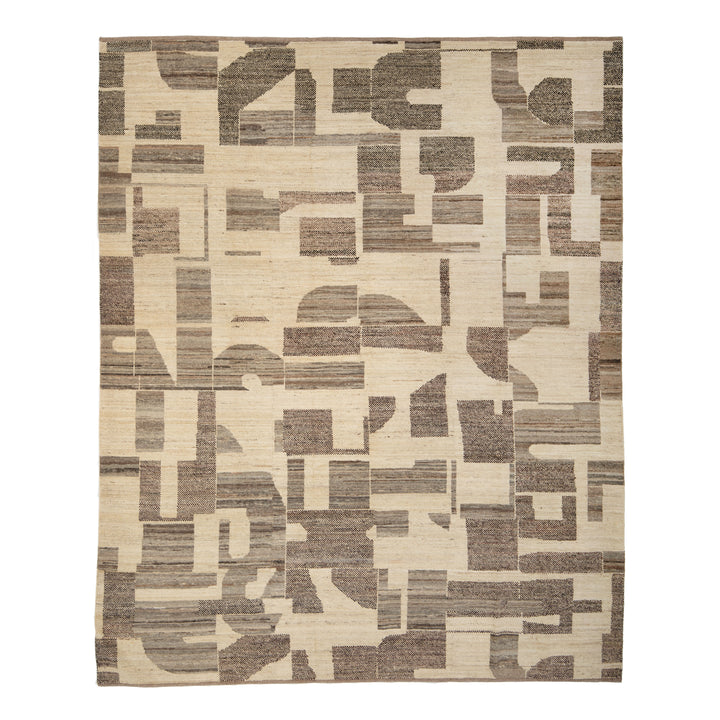 Zameen Transitional Wool Rug - 8'4" x 10'0"