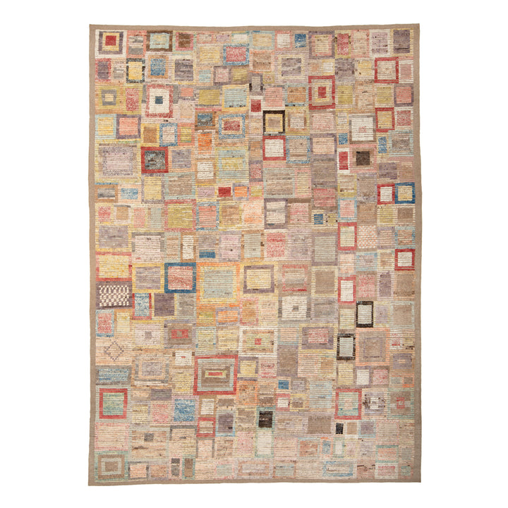 Zameen Transitional Wool Rug - 8'10" x 12'5"