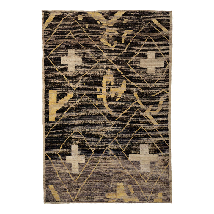 Zameen Transitional Wool Rug - 6'9" x 9'3"