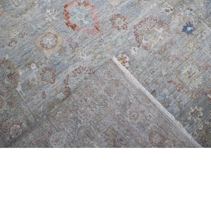 Grey Antique Revival Wool Rug 6x9