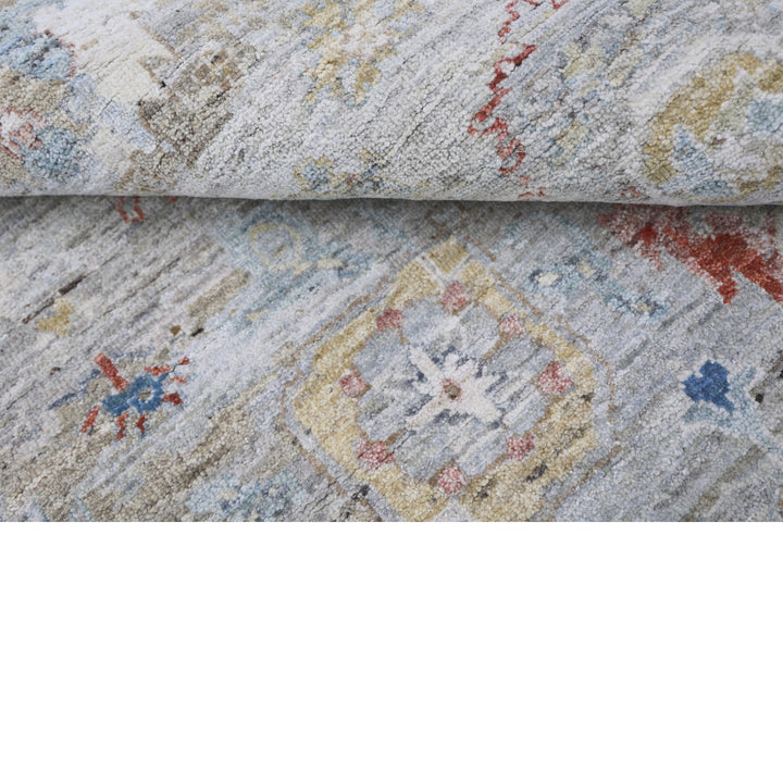 Grey Antique Revival Wool Rug 8x10