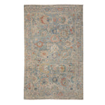 Light Blue Anqitue Revival Wool Rug 6x9