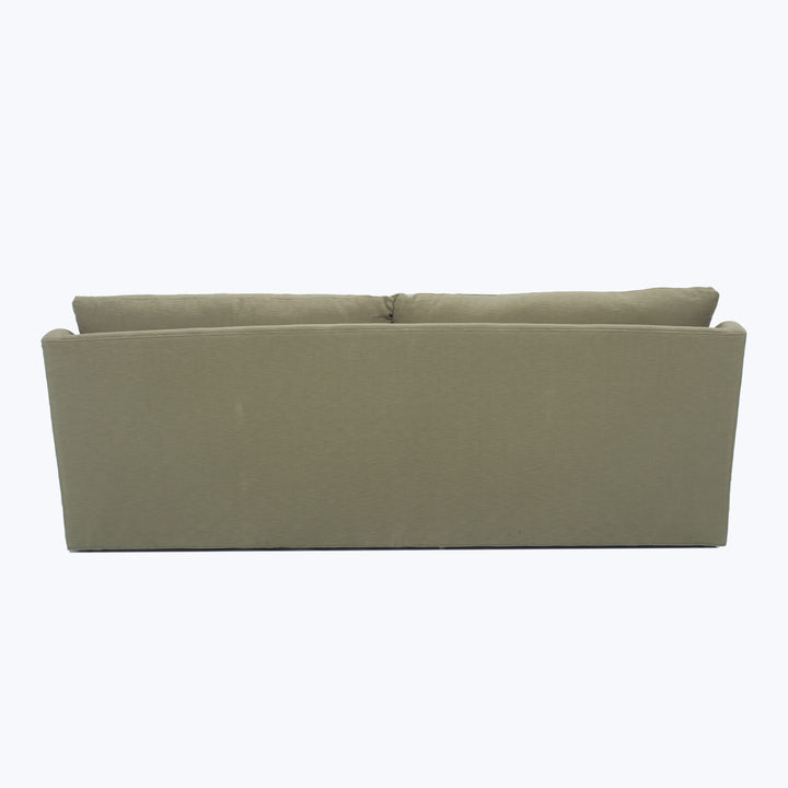 Charlotte Sofa 98 / Turks, Cotton Weave, Aloe