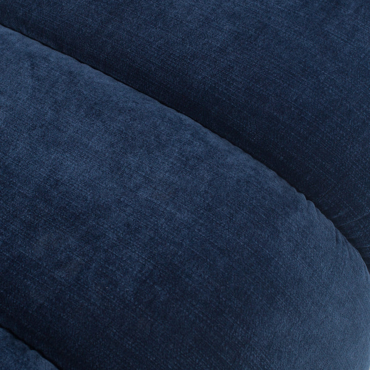 Grove Street Sofa Athens, Textured Velvet / Ink