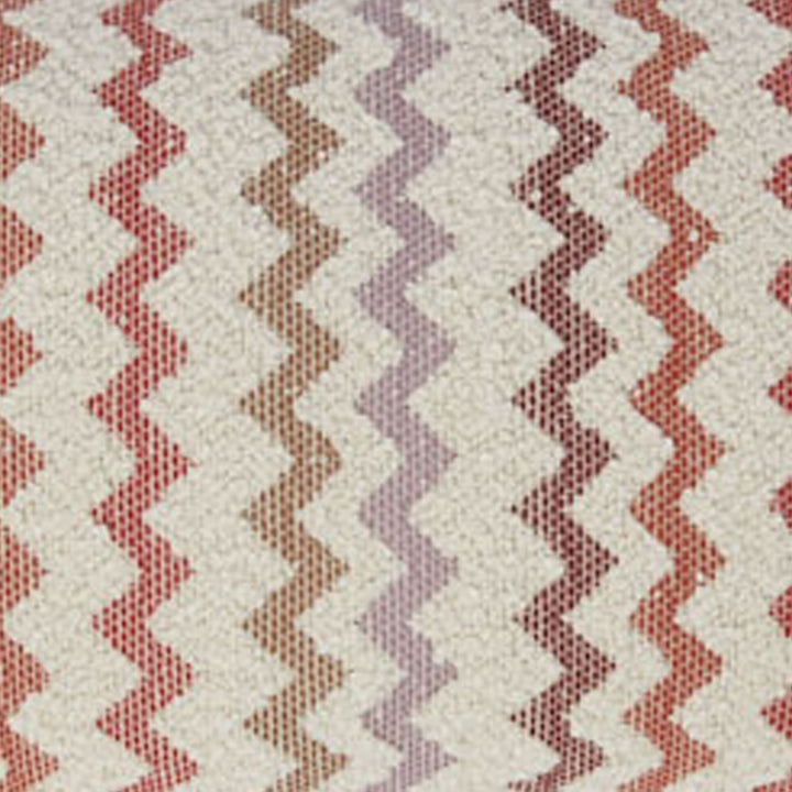 Capri Outdoor Lumbar Pillow Red Multicolor