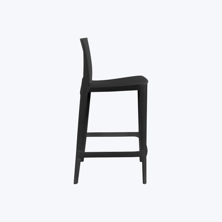 Bellini Stools, Set of 2 Counter / Black