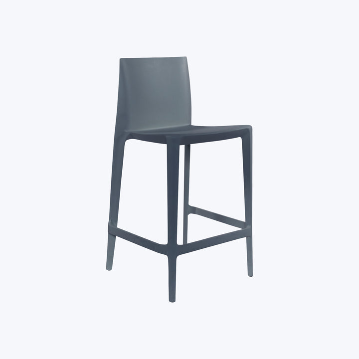 Bellini Stools, Set of 2 Counter / Dark Grey