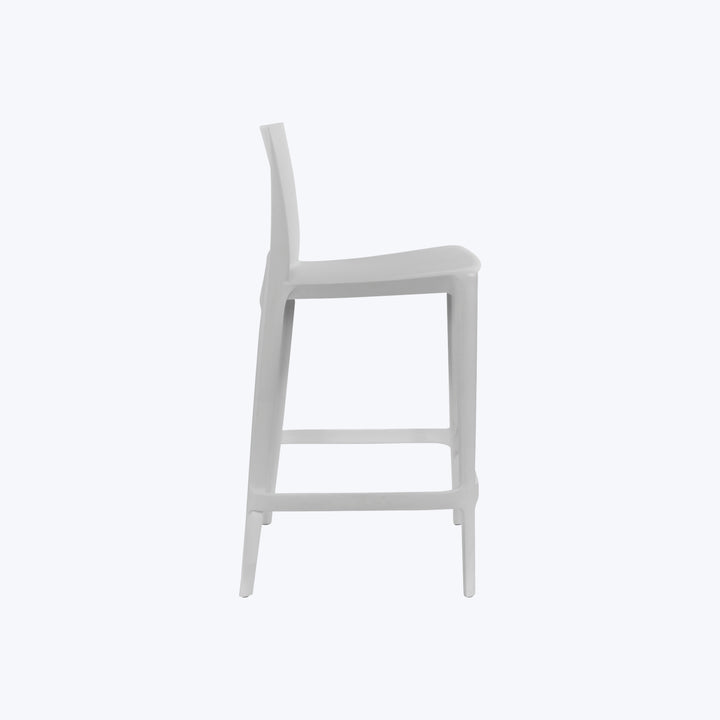 Bellini Stools, Set of 2 Counter / Light Grey