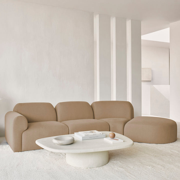 Bulky Modular Ottoman Semi-Circle