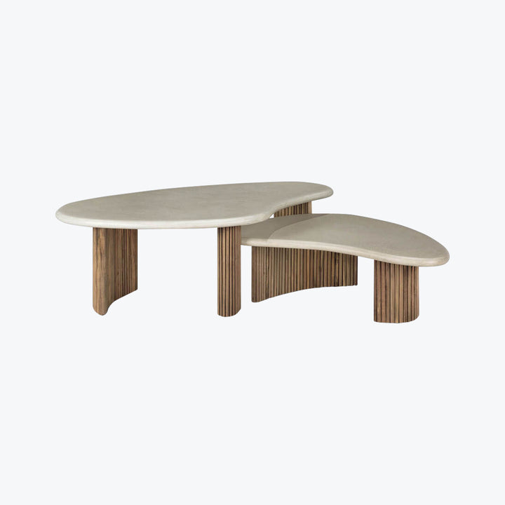 Boomerang Outdoor Coffee Table Short
