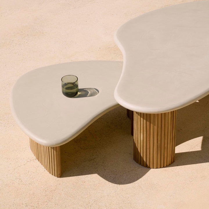 Boomerang Outdoor Coffee Table Short