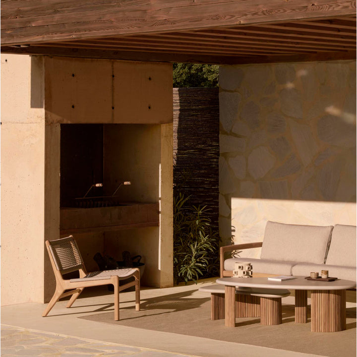 Boomerang Outdoor Coffee Table Tall