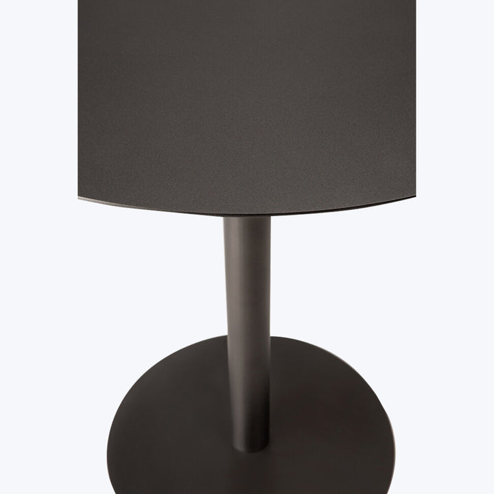 Bend Dining Table Dark Bronze Metal