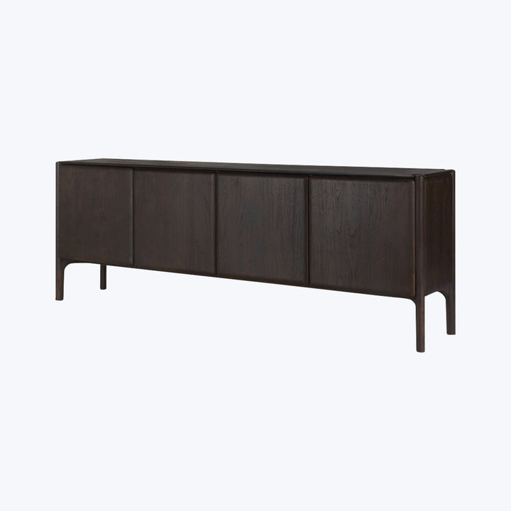 PI Sideboard Teak Dark Brown / 97"