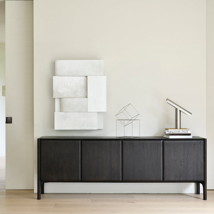 PI Sideboard Teak Dark Brown / 97"
