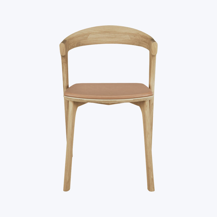 Leather Bok Side Chair Sienna