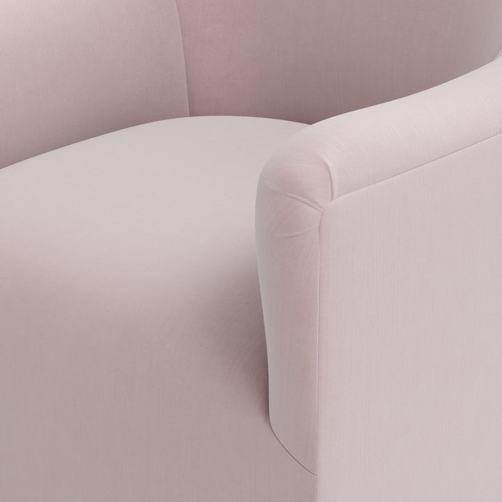 Priya Dining Chair Titan Performance Velvet Plum Frost