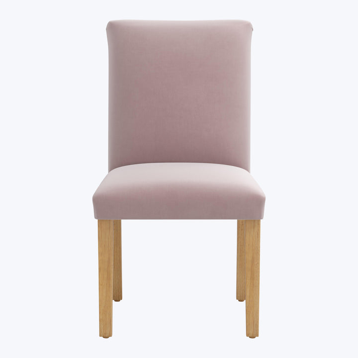 Kristy Dining Chair Titan Performance Velvet Plum Frost