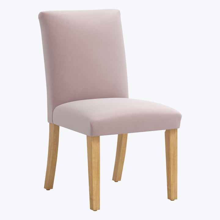 Kristy Dining Chair Titan Performance Velvet Plum Frost