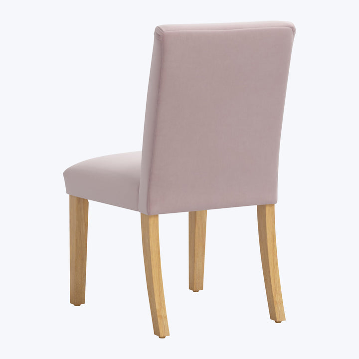 Kristy Dining Chair Titan Performance Velvet Plum Frost