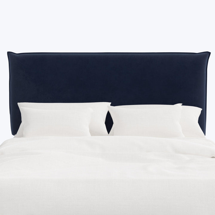 Willow Headboard Twin / Titan Performance Velvet Ocean