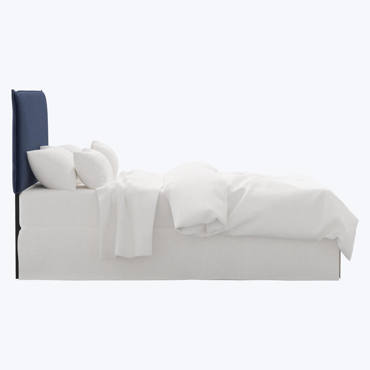 Willow Headboard Twin / Titan Performance Velvet Ocean