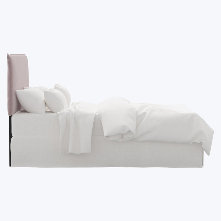 Willow Headboard Twin / Titan Performance Velvet Plum Frost