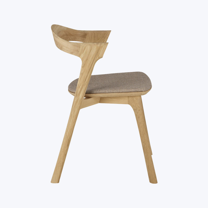 Upholstered Bok Side Chair Warm Grey