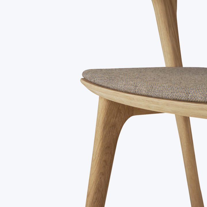 Upholstered Bok Side Chair Warm Grey