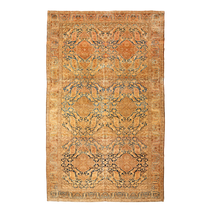 Antique Traditional Esphan Wool Rug - 9'10" x 16'8"