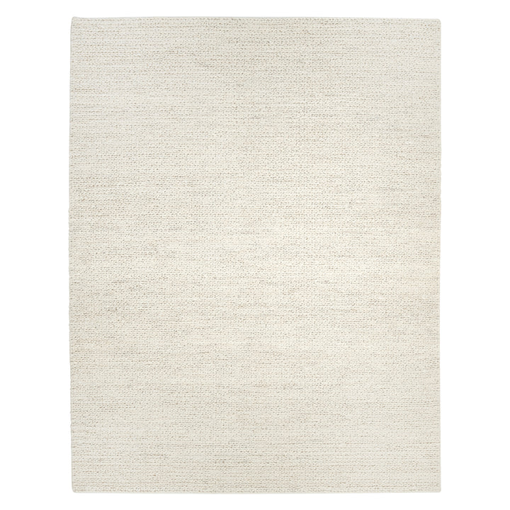 Textured Jute Cotton Blend Rug Beige / 8' x 10'