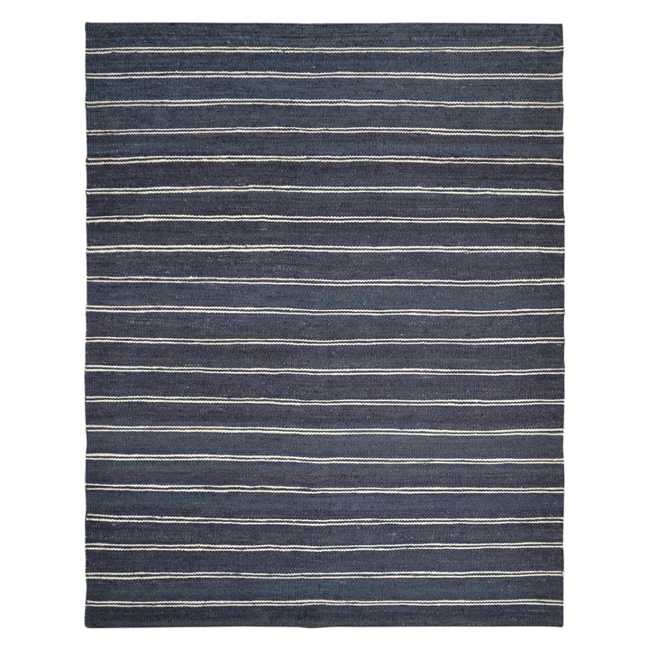 Contemporary Jute Blend Rug Blue / 8' x 10'