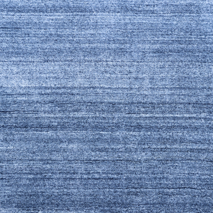 Textured Wool Art Silk Blend Rug Blue / 8' x 10'