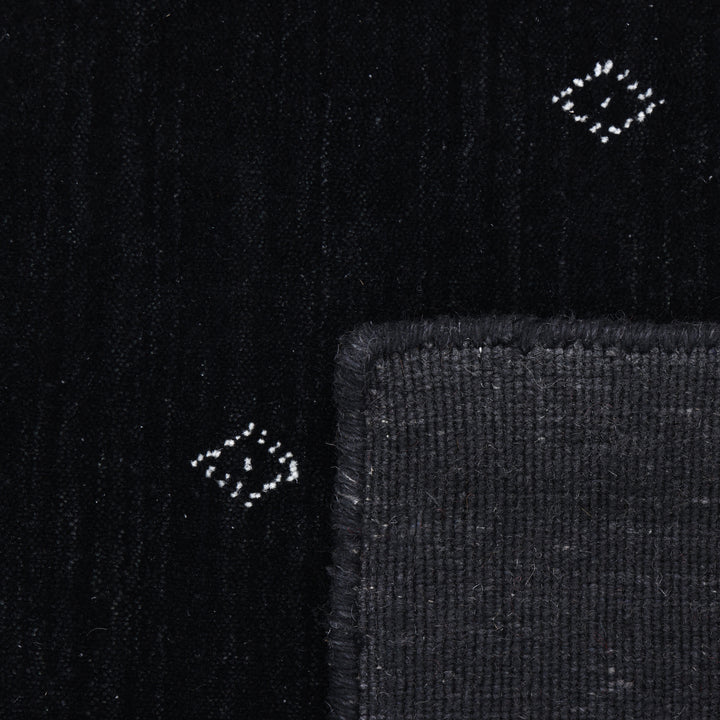 Transitional Wool Rug Black / 8' x 10'