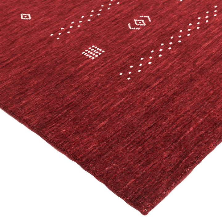 Transitional Wool Rug Red / 8' x 10'