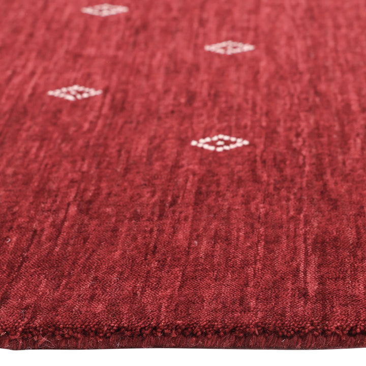 Transitional Wool Rug Red / 8' x 10'