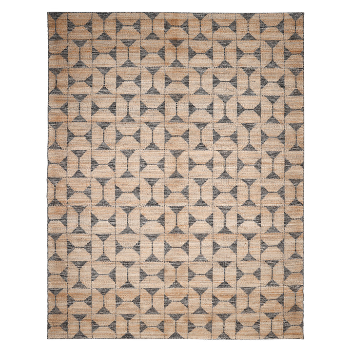 Contemporary Jute Blend Rug Brown / 8' x 10'