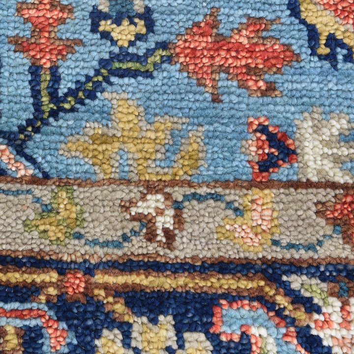 Red Traditional Wool Rug 8' x 10'